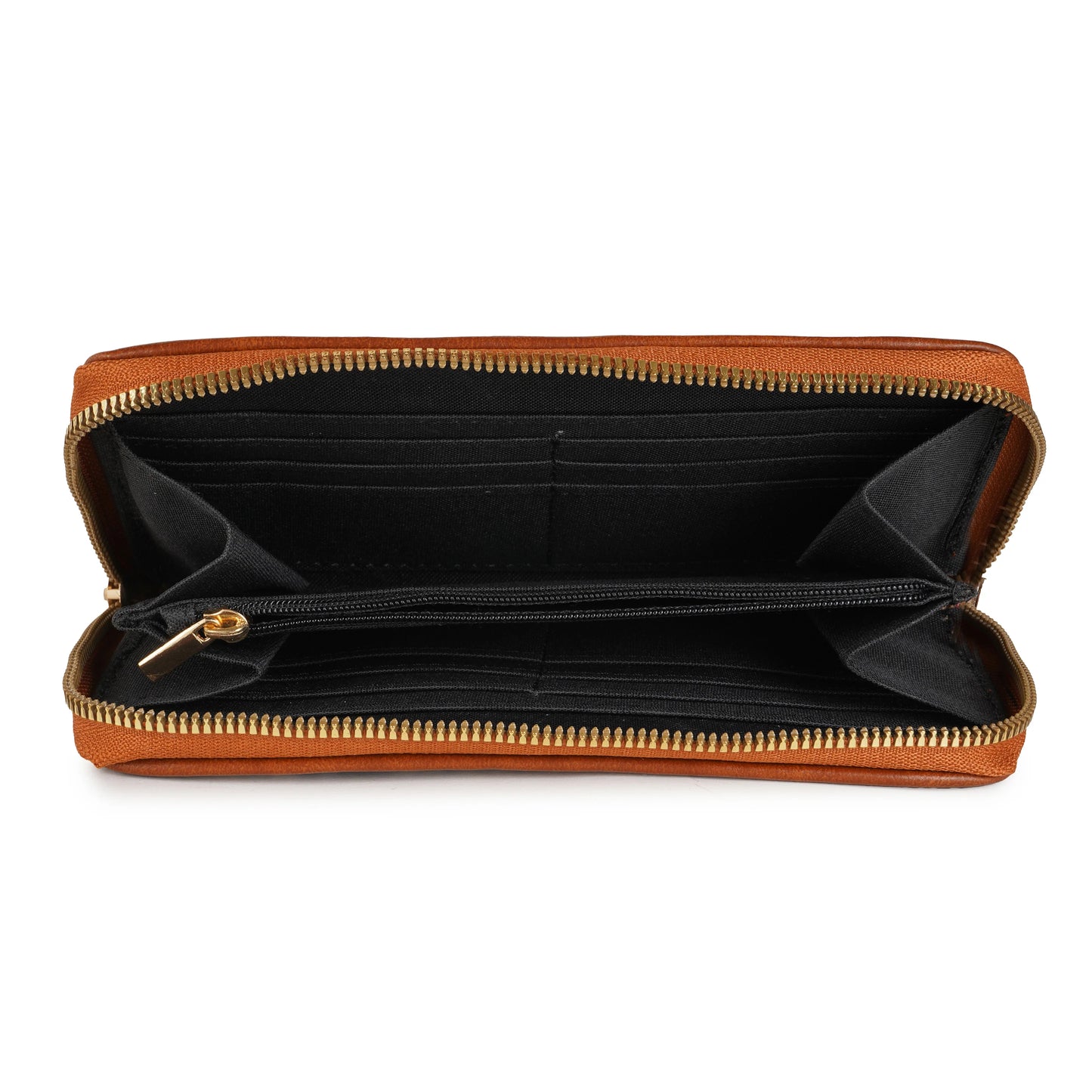 Bohemian Blue Vegan Leather Hand Clutch Wallet - 03