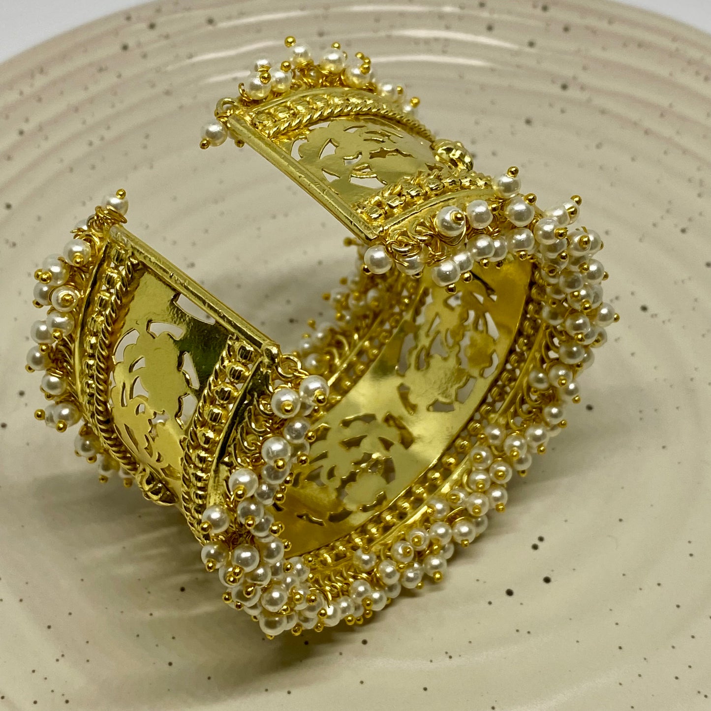 Filigree Beaded Cuff - 45