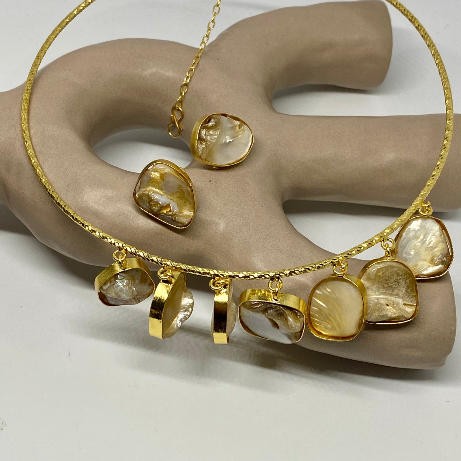 Brass Necklace and Set