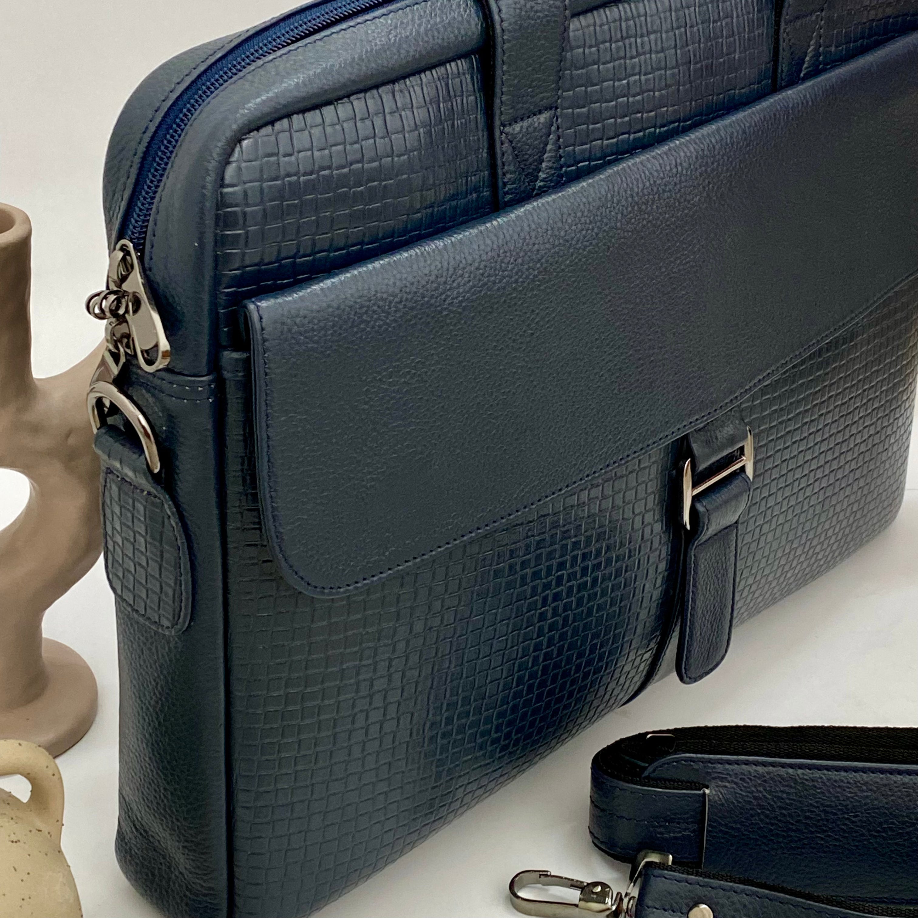 Genuine Leather Laptop Sleeve Bag