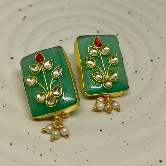 Monalisa Stone Earring - S116