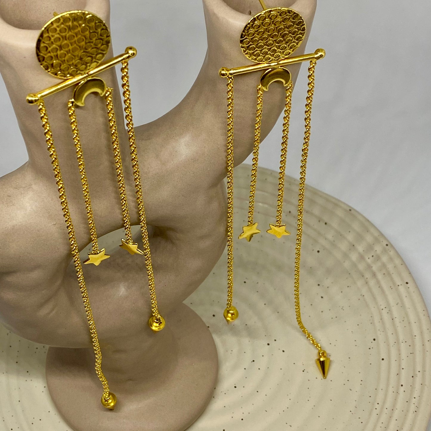 Star Drop Earring - S121