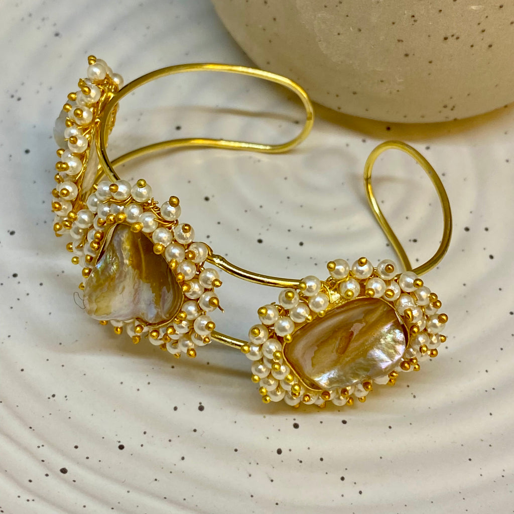 Baroque Pearl with Pearls