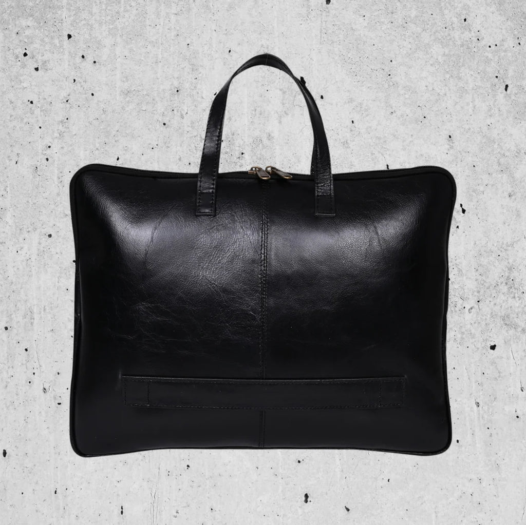 Genuine Polish Leather 15Inch Laptop Sleeve Sleek Design Bag -06