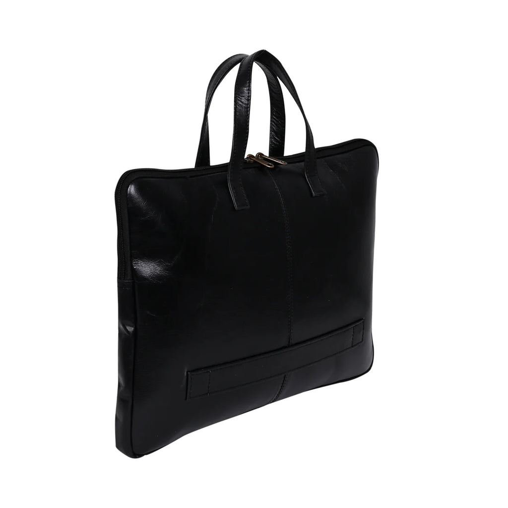Genuine Polish Leather 15Inch Laptop Sleeve Sleek Design Bag -06