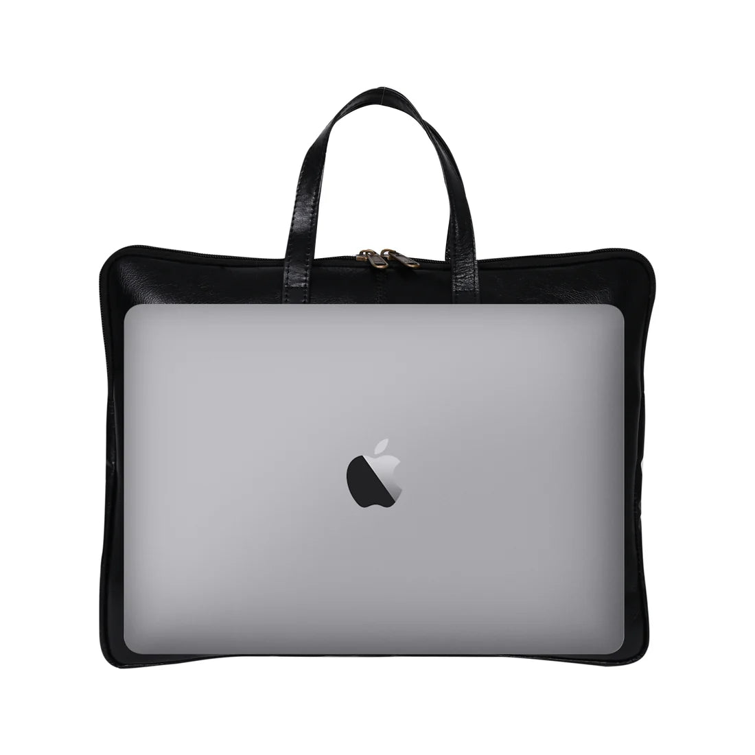 Genuine Polish Leather 15Inch Laptop Sleeve Sleek Design Bag -06