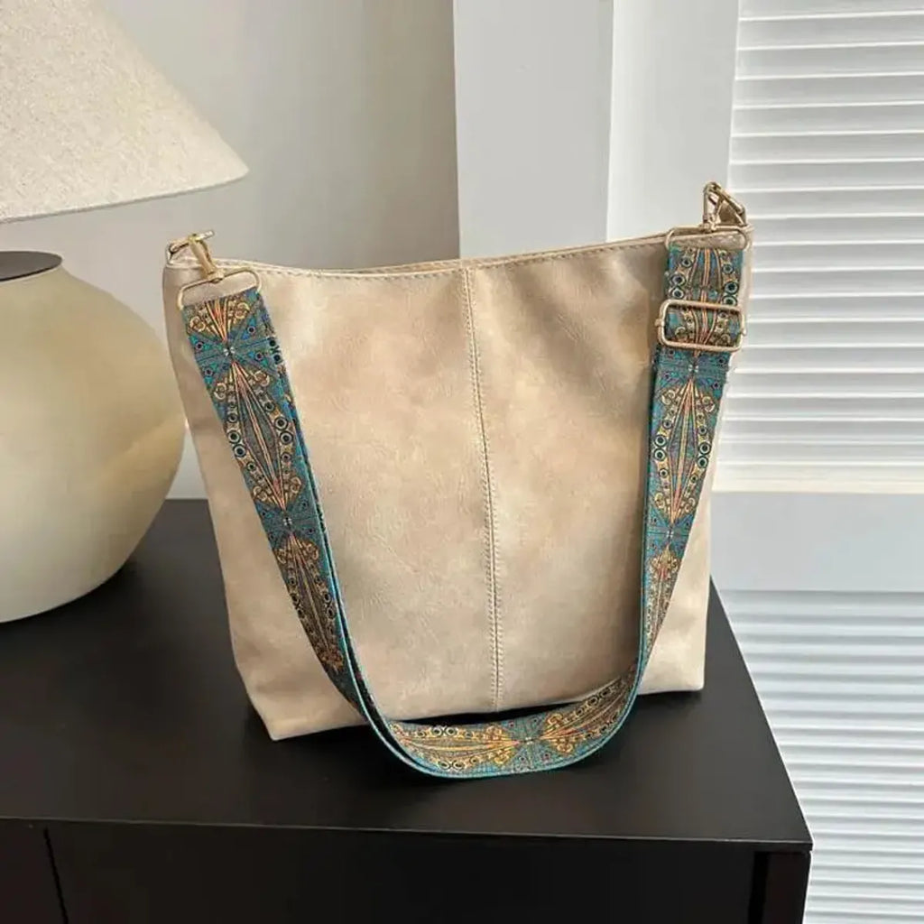Vegan Leather Crossbody Handbag along with Sling