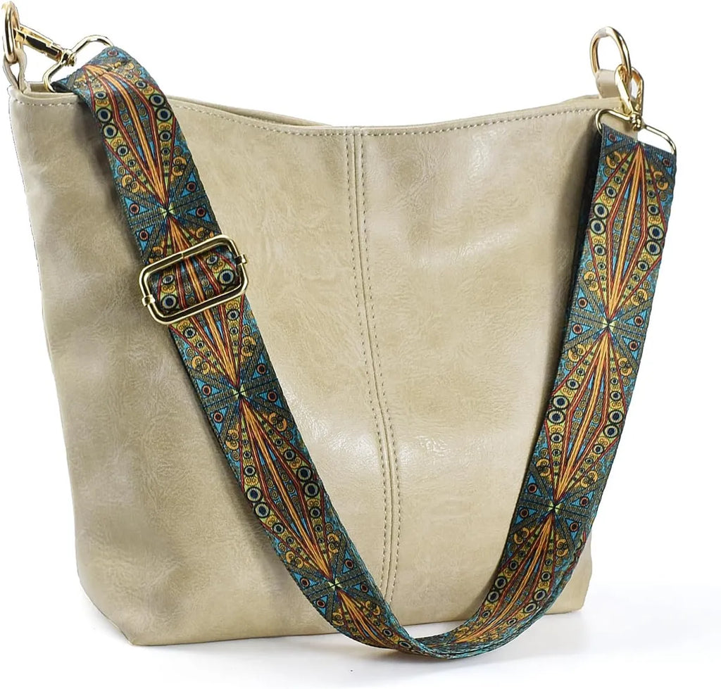 Vegan Leather Crossbody Handbag along with Sling