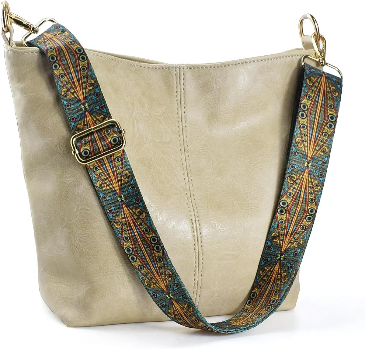 Vegan Leather Crossbody Handbag along with Sling