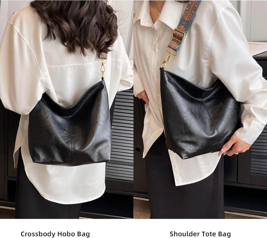 Vegan Leather Crossbody Handbag along with Sling