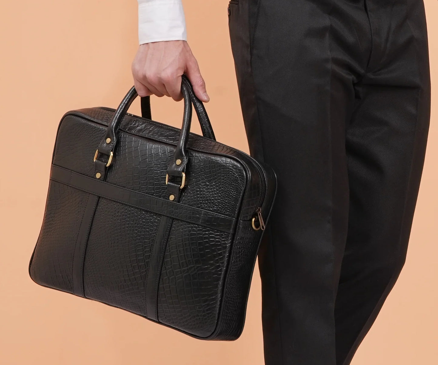 Genuine Leather 15Inch Laptop Sleeve Bag -02