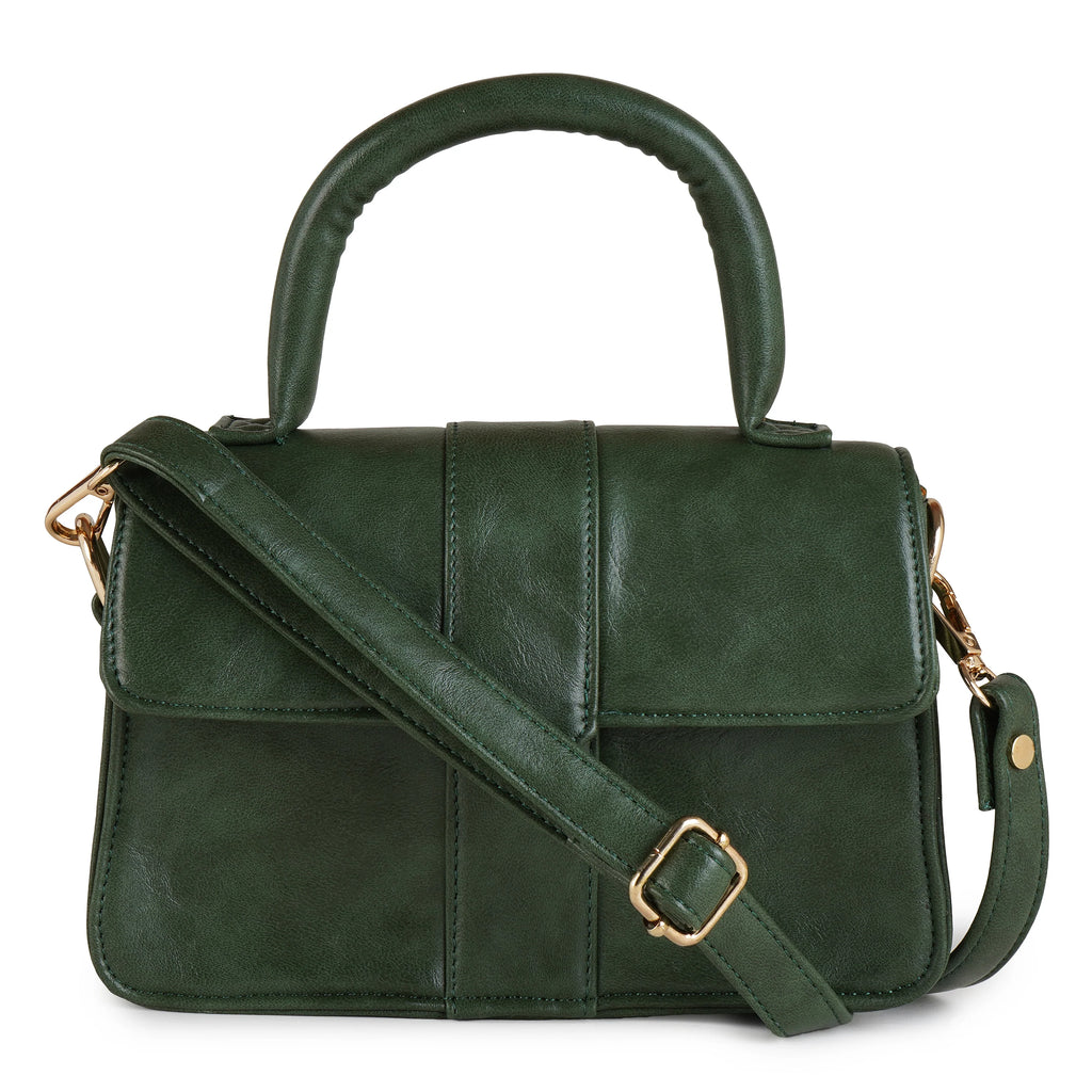 Vegan Leather Stylish & Hand Carry Chic Bag - 02