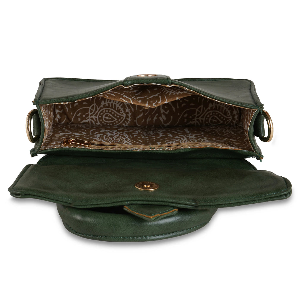 Vegan Leather Stylish & Hand Carry Chic Bag - 02