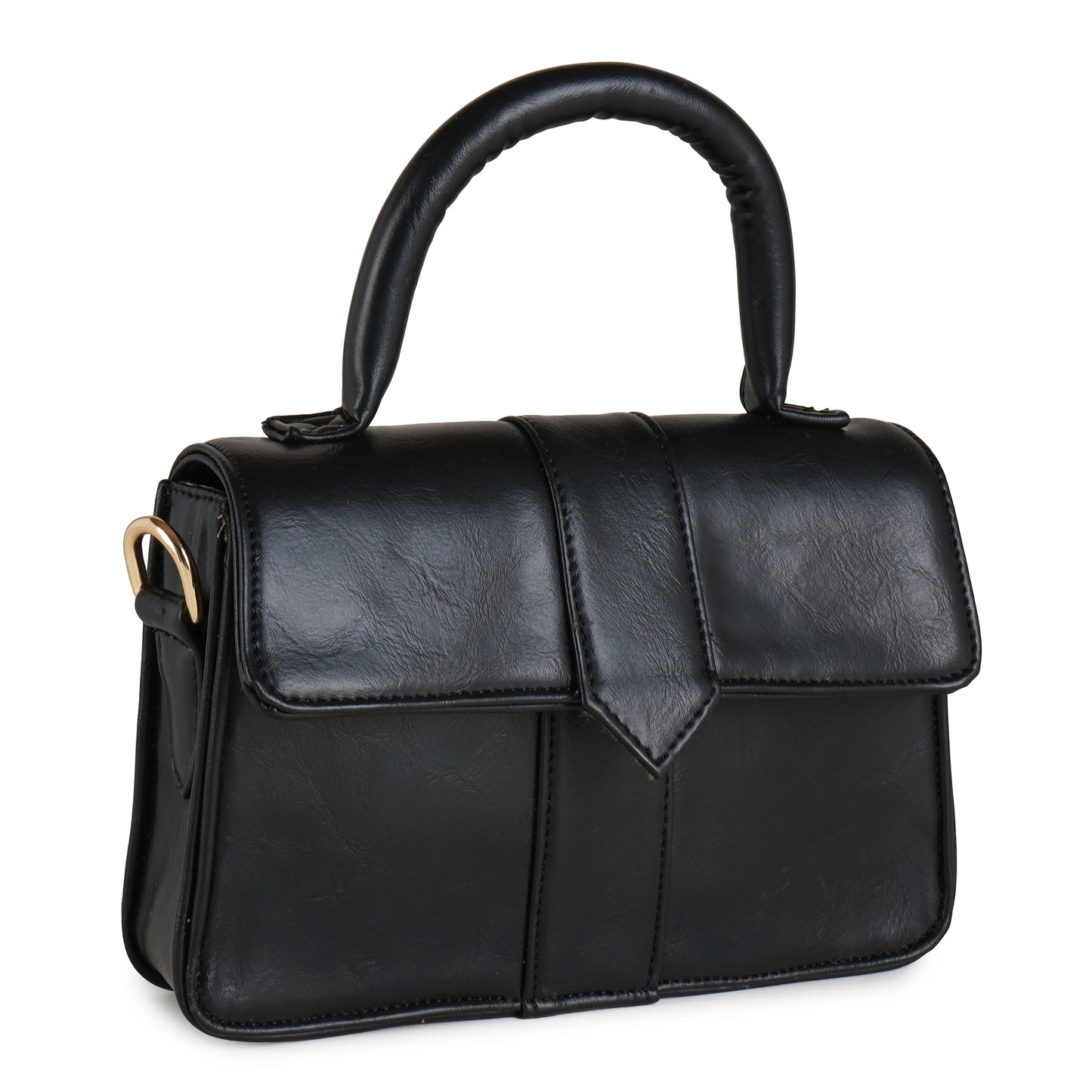 Vegan Leather Stylish & Hand Carry Chic Bag - 04