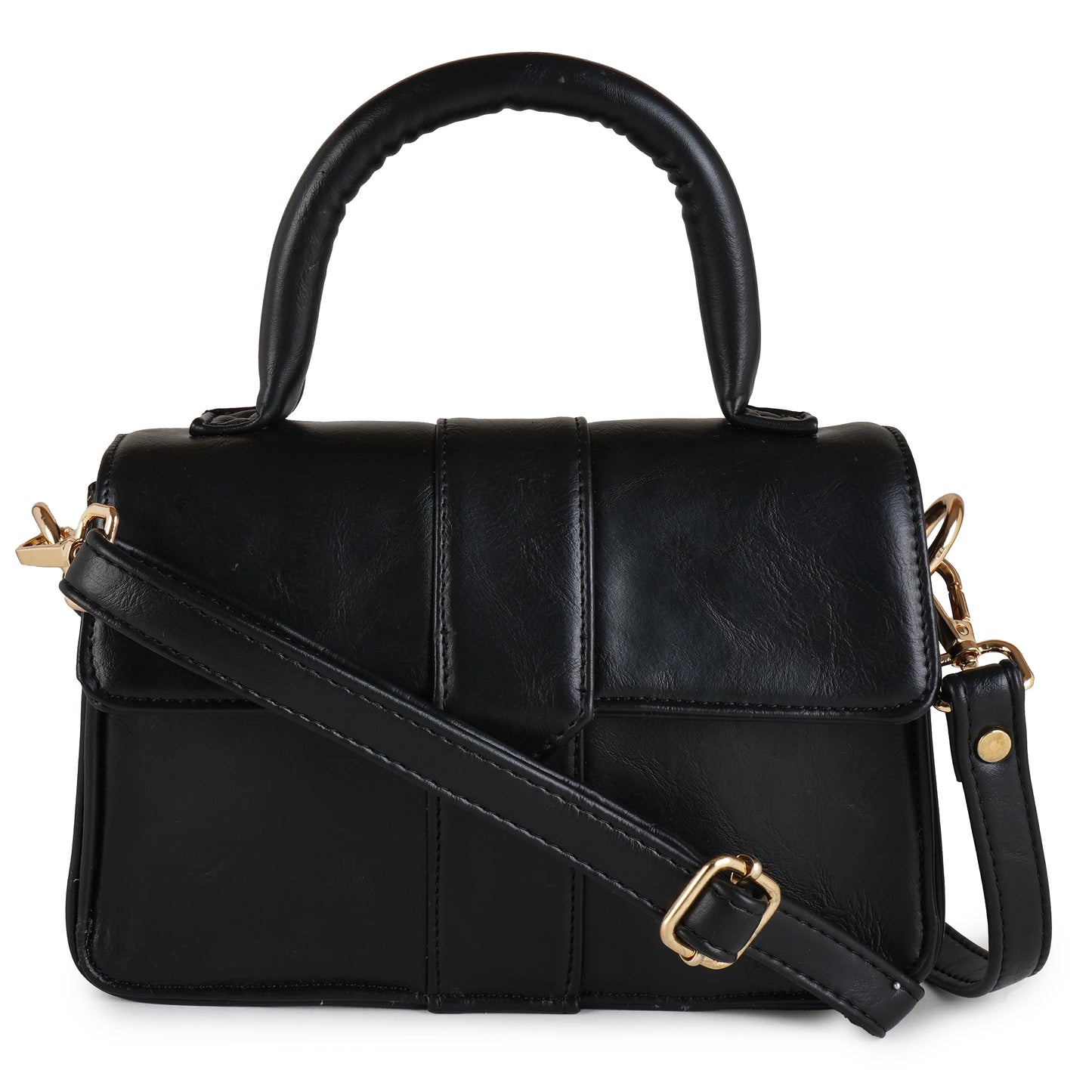 Vegan Leather Stylish & Hand Carry Chic Bag - 04