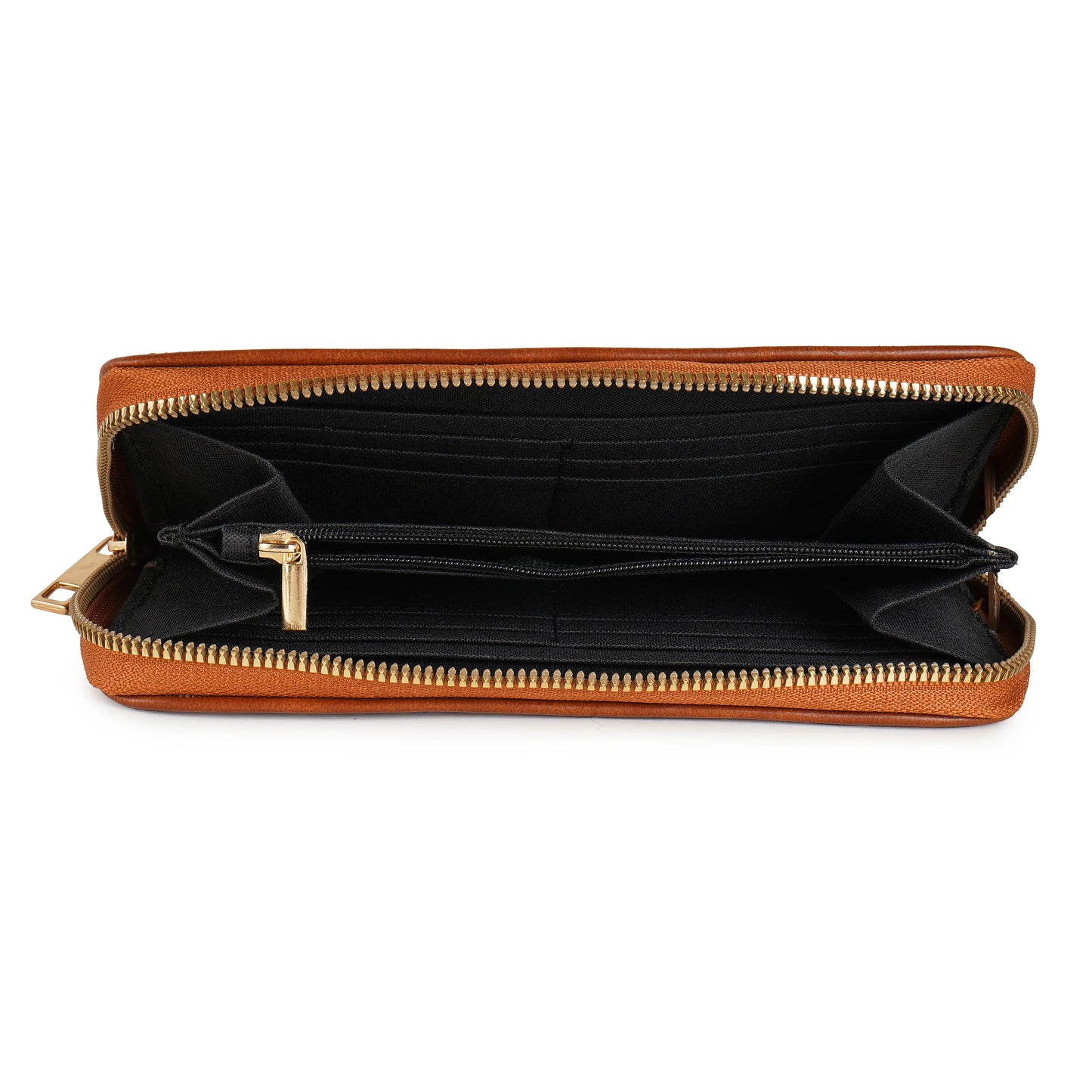 Bohemian Dark Blue Vegan Leather Hand Clutch Wallet - 04