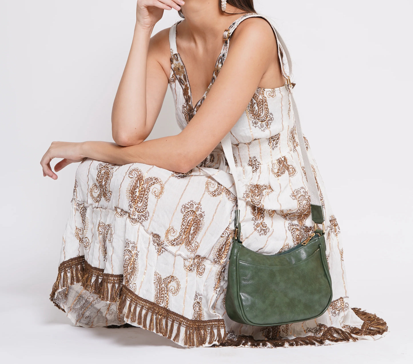 Premium Vegan Leather Sling Bags - 14