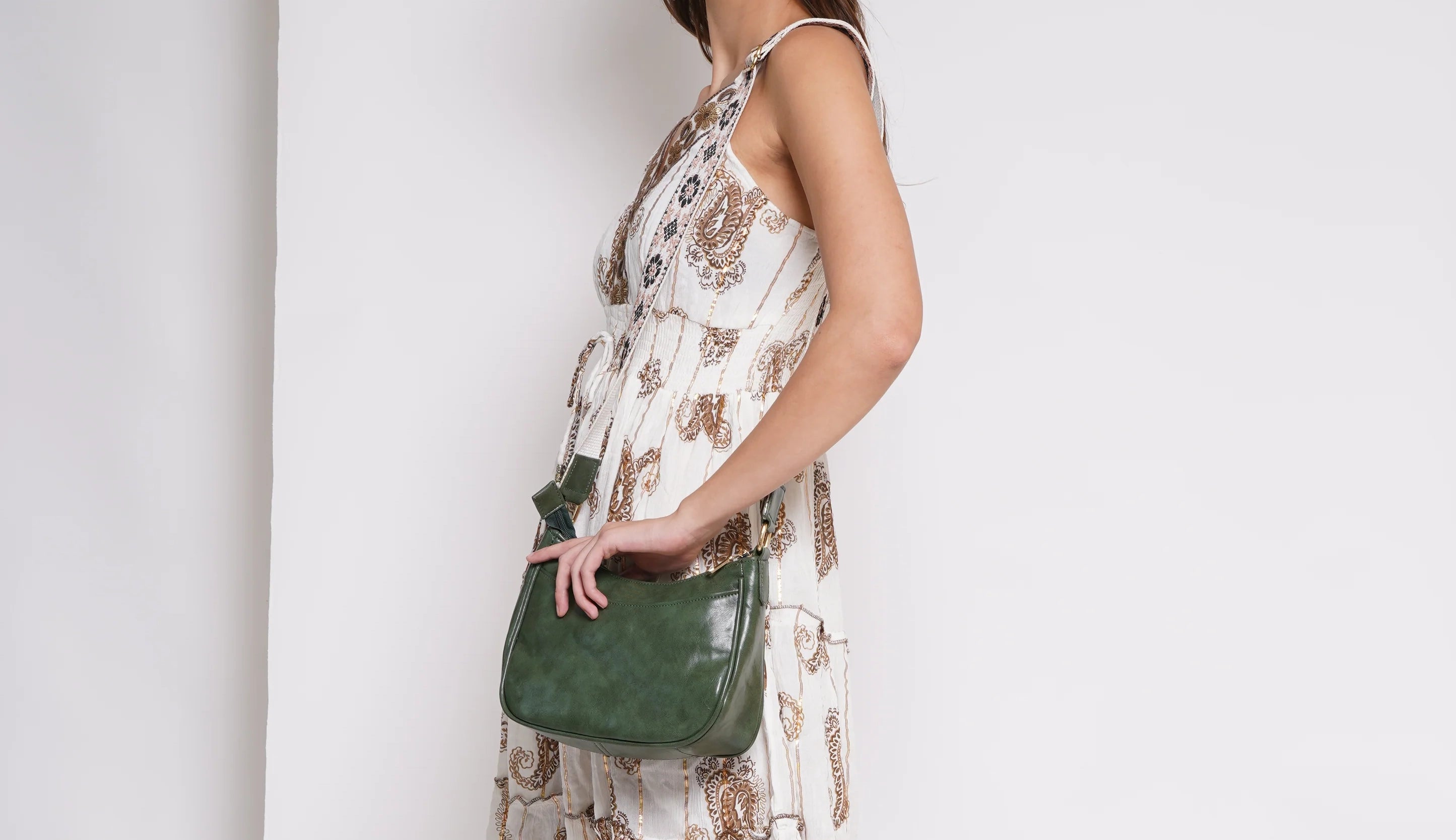 Premium Vegan Leather Sling Bags - 14