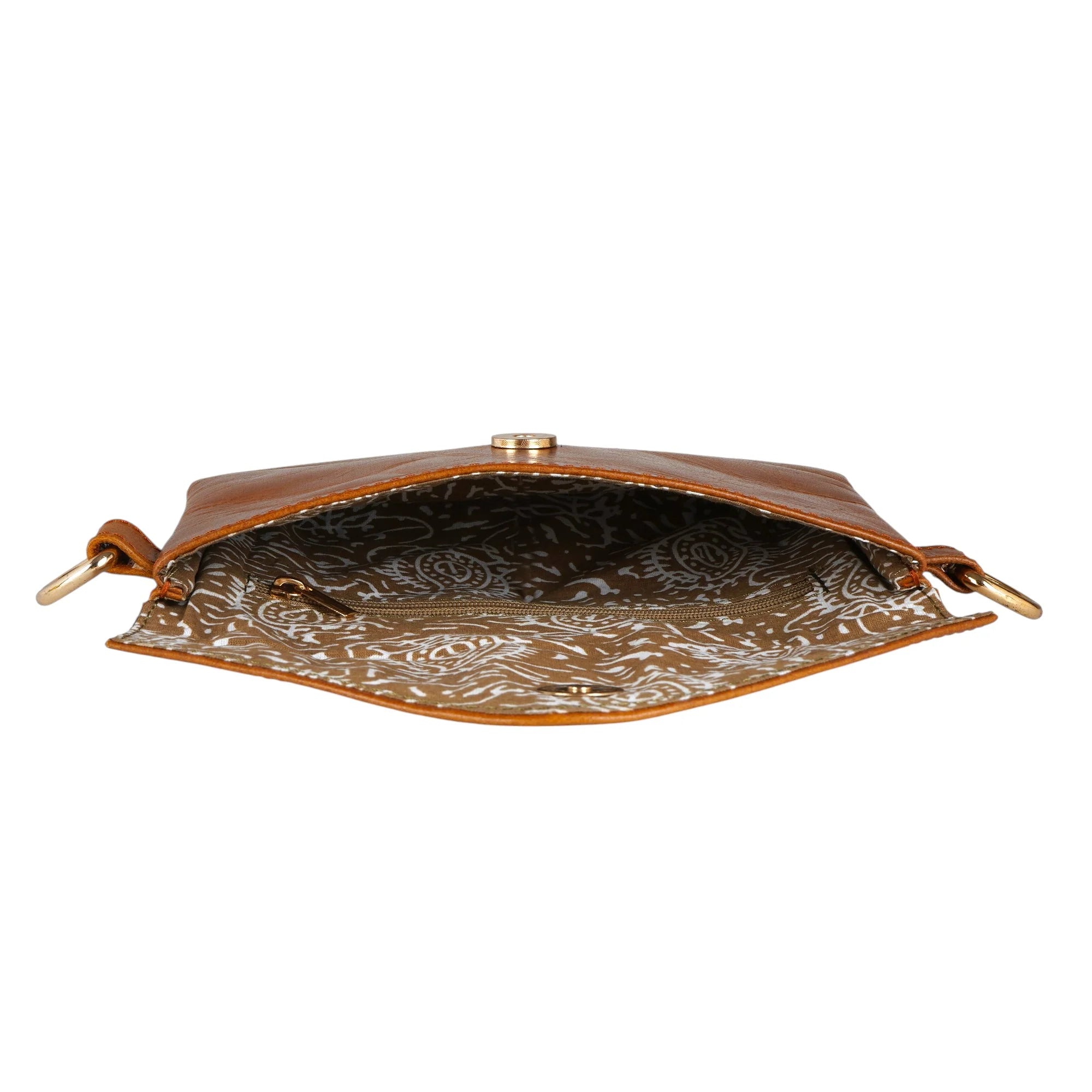 Premium PU Leather Sling Wallet - 02
