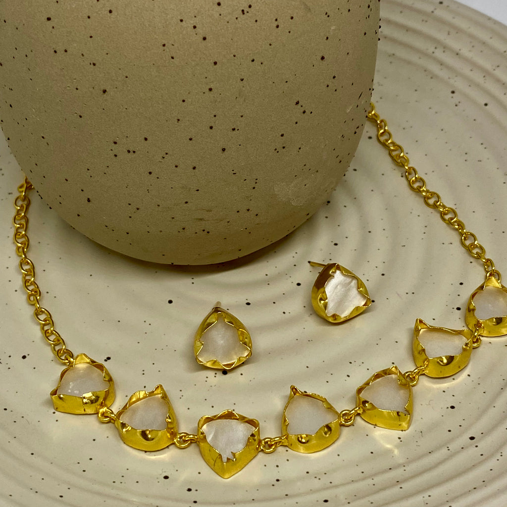 MOP Necklace Set - S39