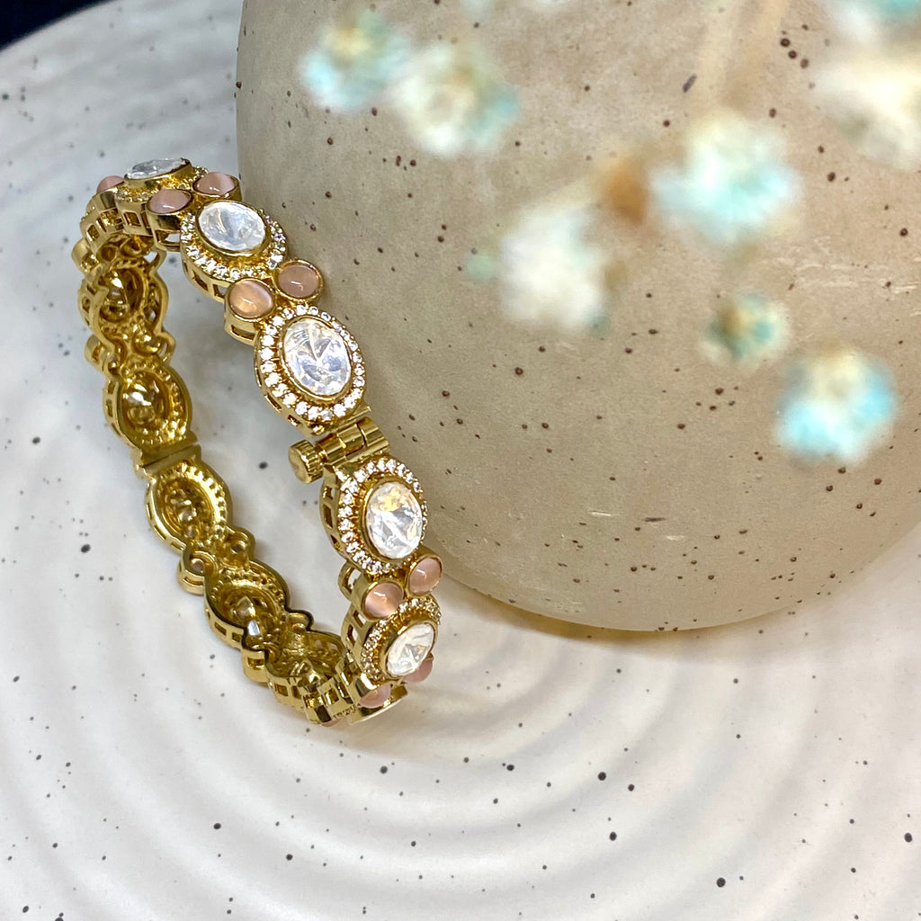 Monalisa & Crystal Stone Bracelet