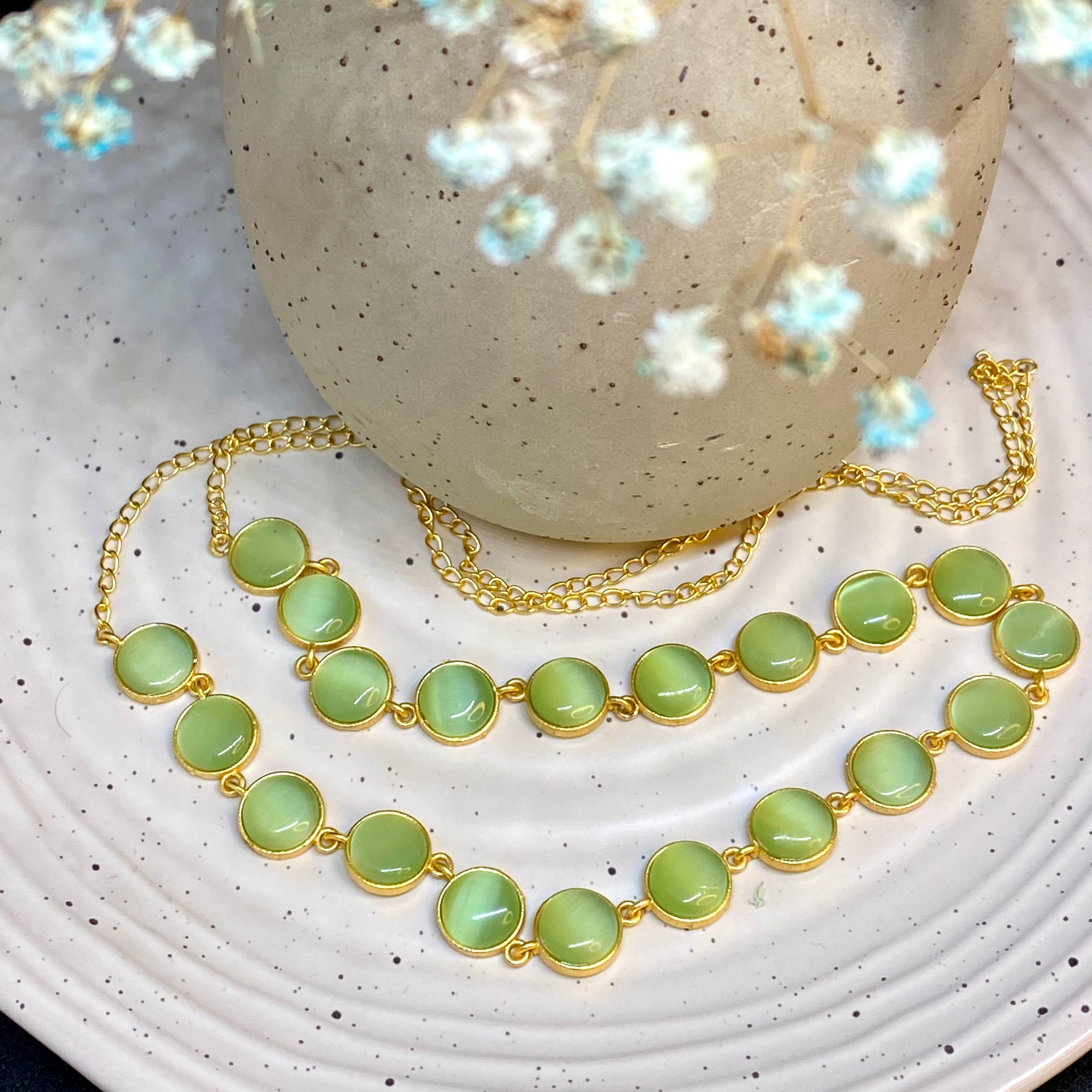 Monalisa Stone Necklace