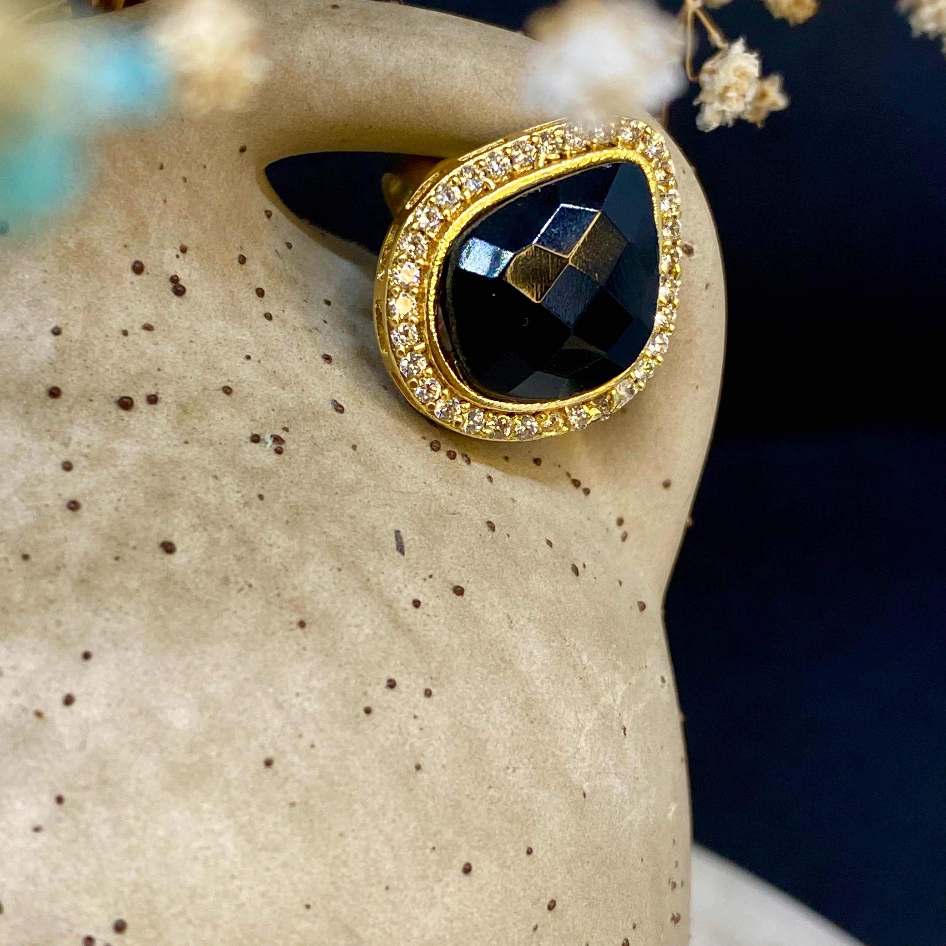 Black Onyx ring