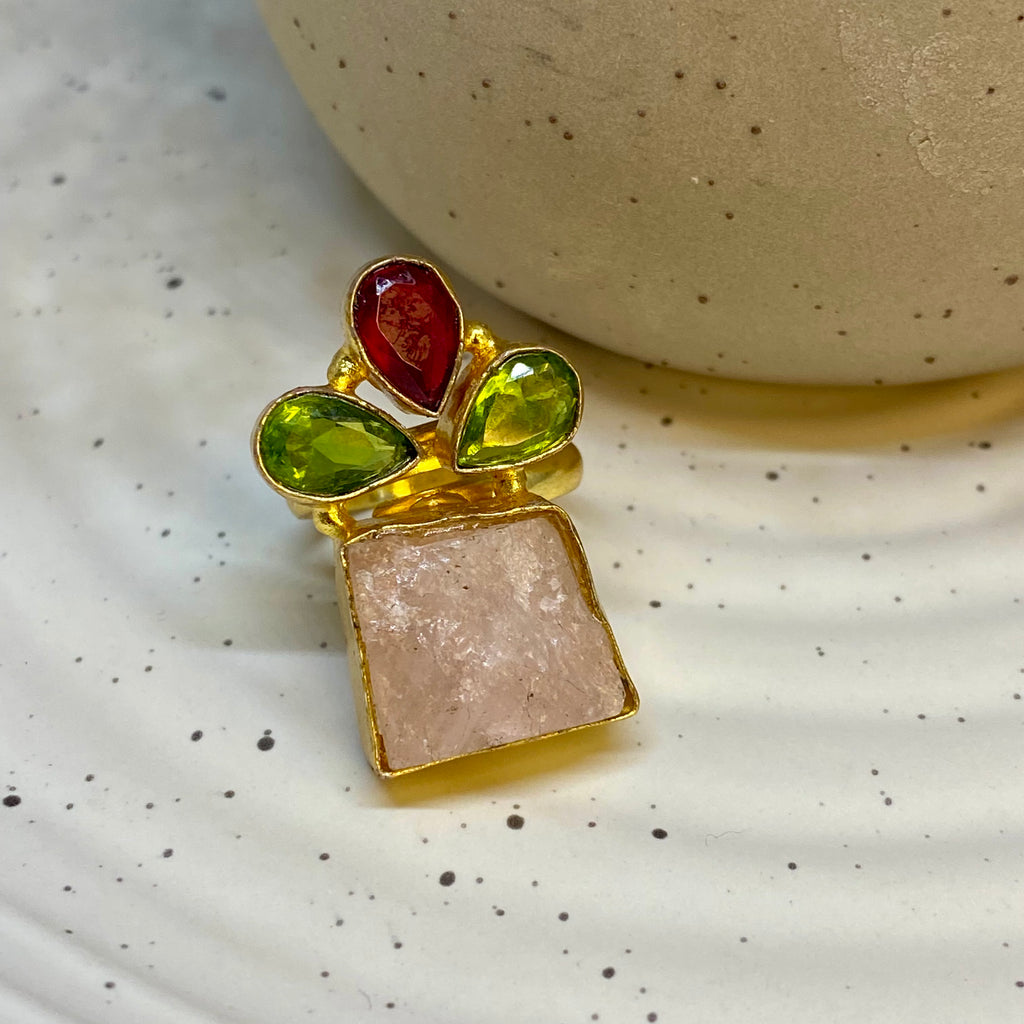 Rose Quartz Ring
