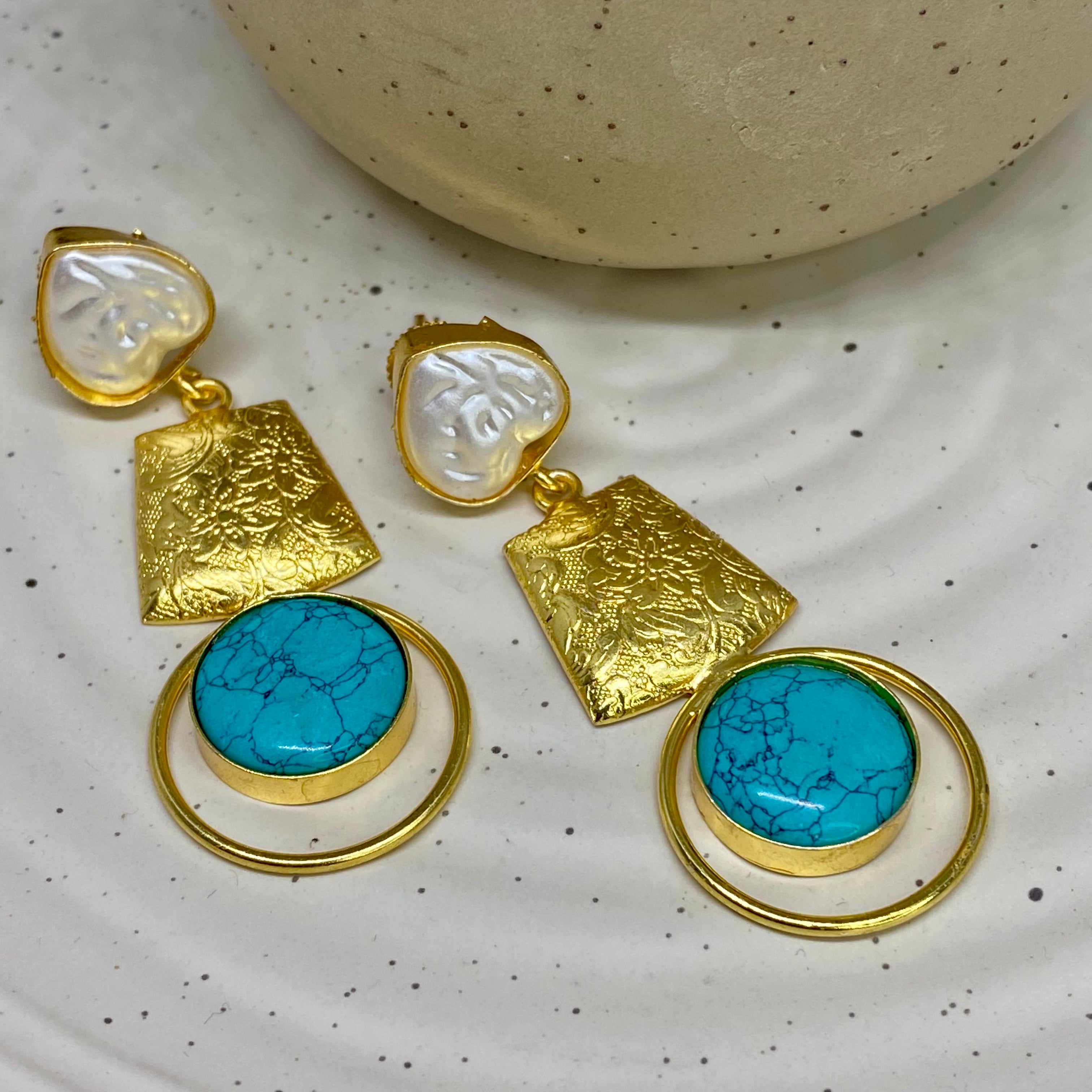 Turquoise Drop Earring