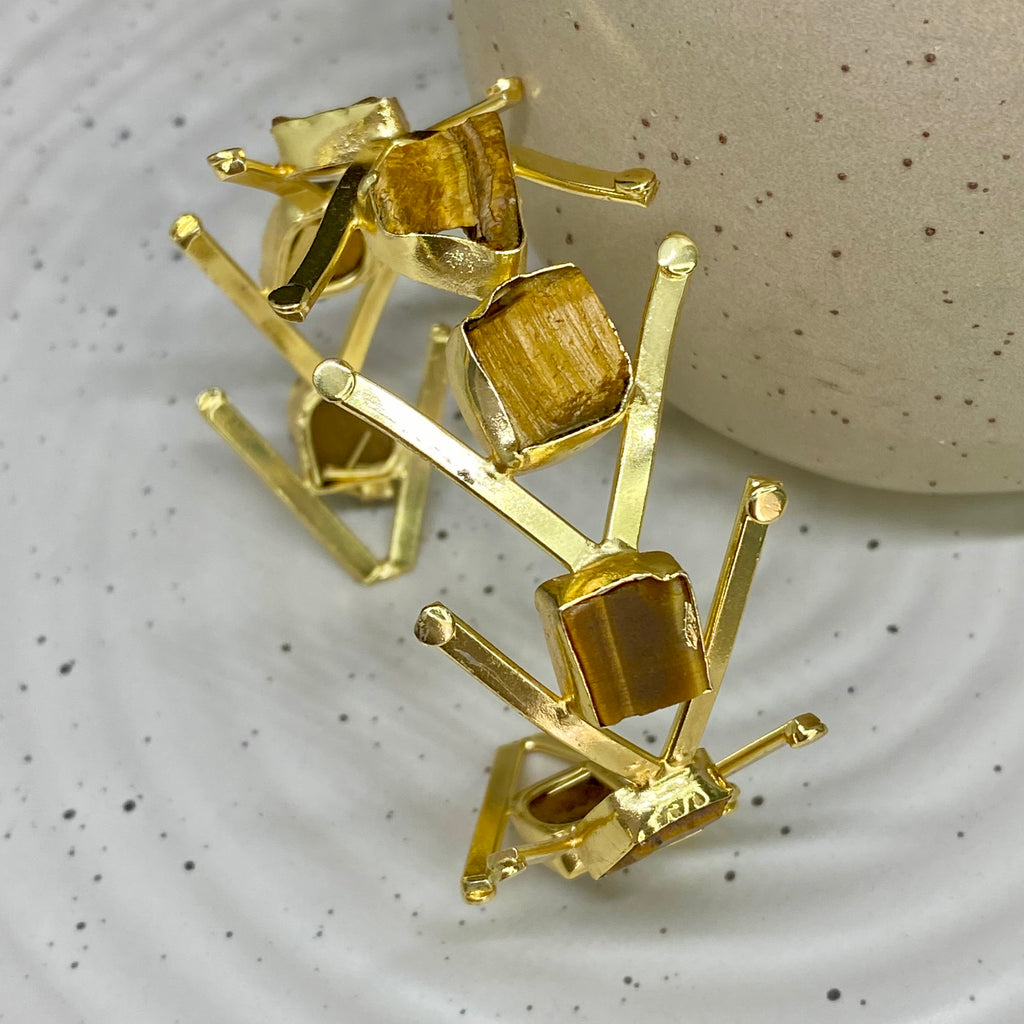 Tiger Eye Cuff Bracelet