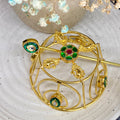 Jadau Kundan Hair Bun