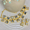 Nehara Twin RawStone Necklace Set