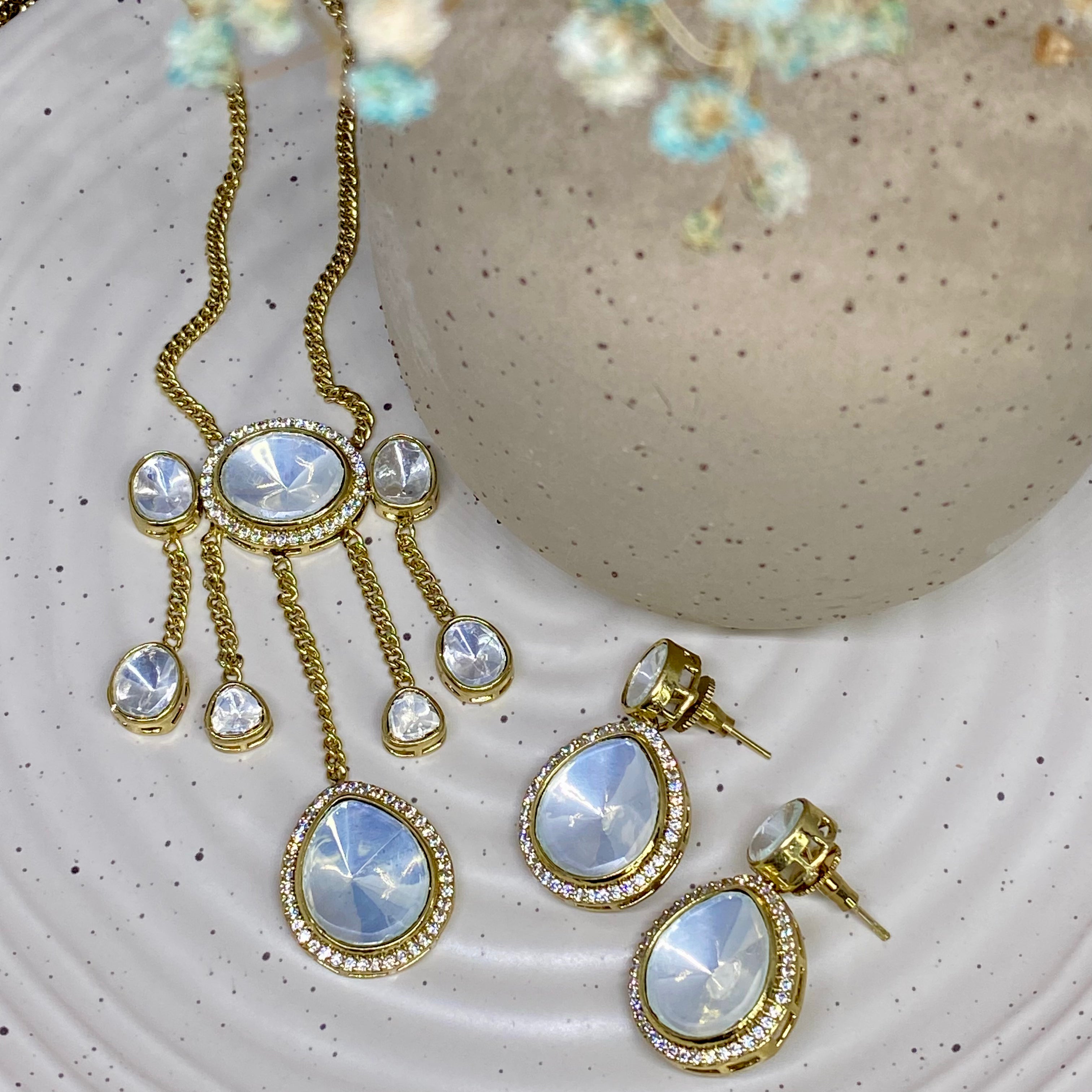 Rukhmani Necklace Set