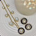 Meenakari Polkidot Necklace