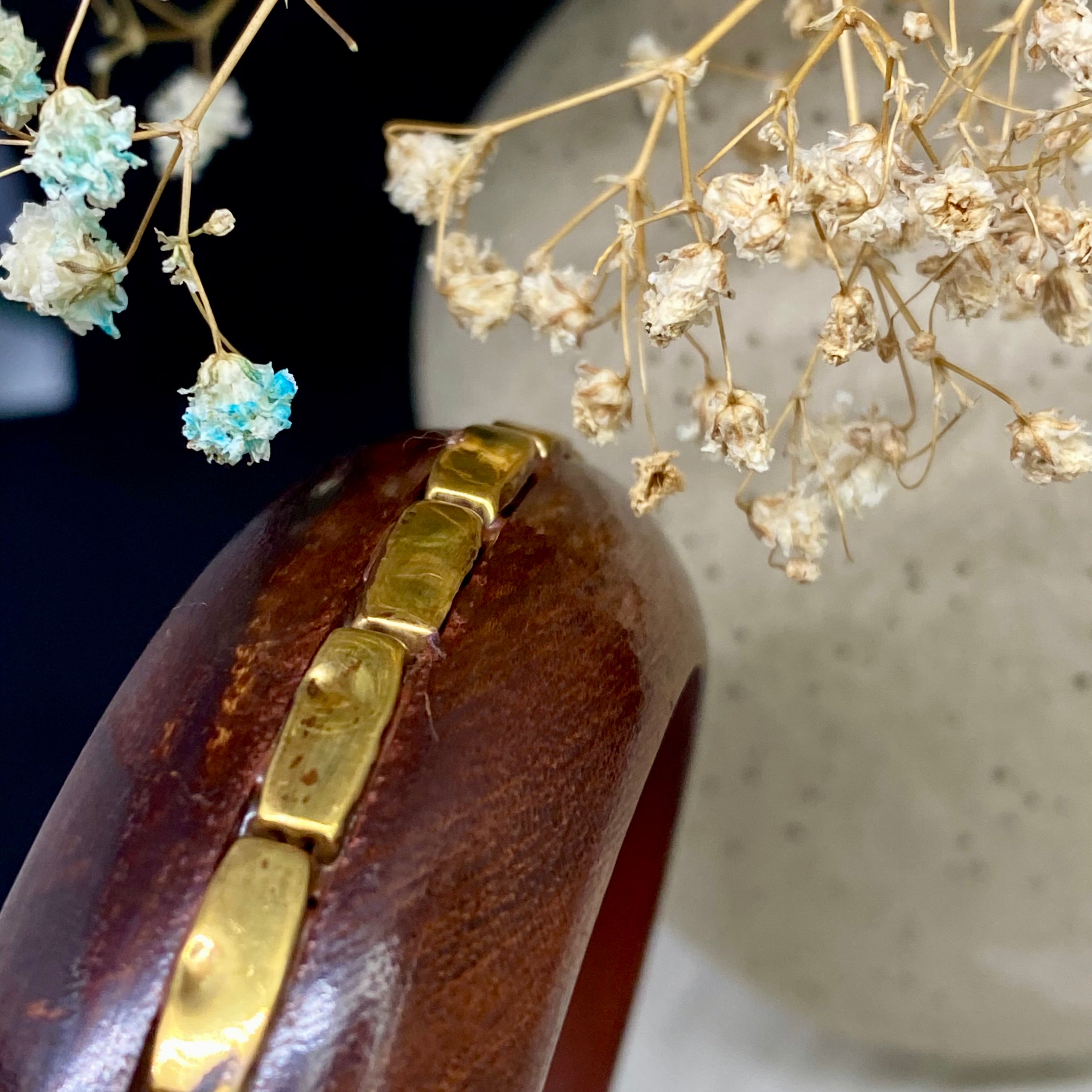 Wooden-Brass Bangle