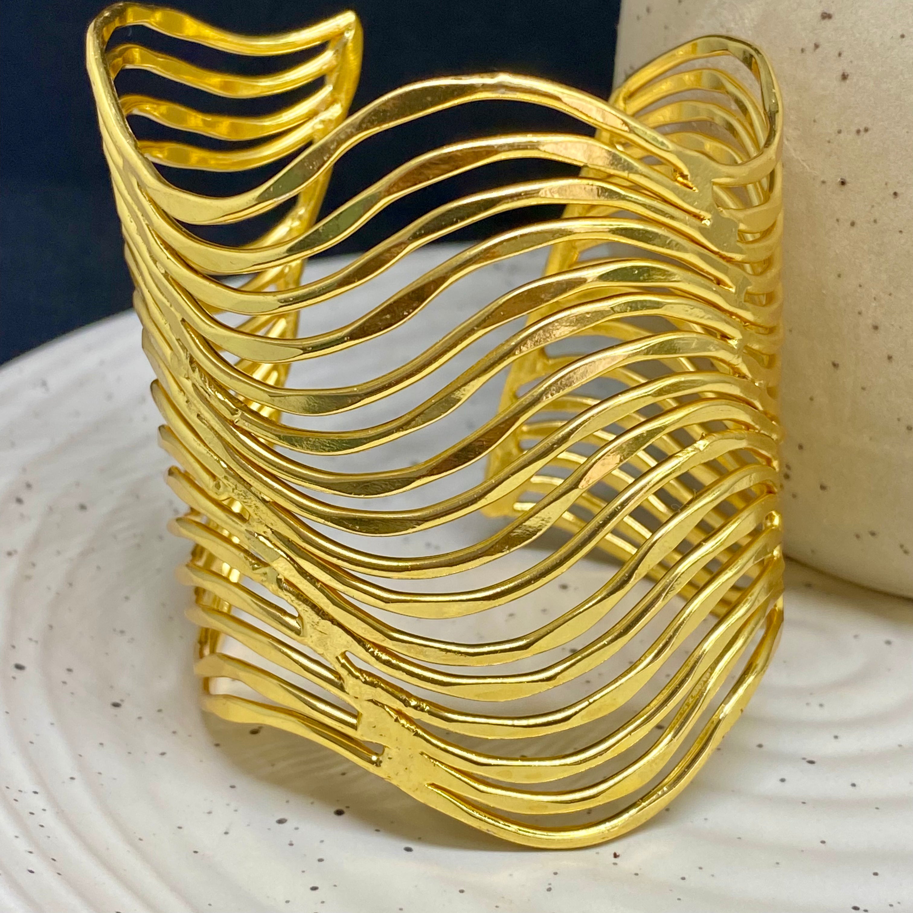 Layered Wave Cuff