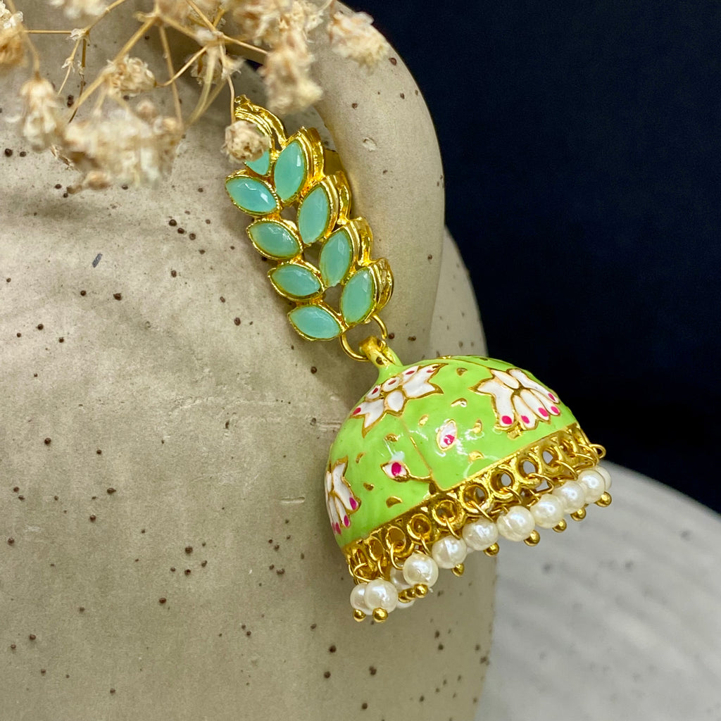Meenakari Jhumka