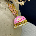 Meenakari Jhumka