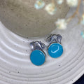 Monalisa Stone Elephant Earring