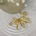 Hand Palm Ring Bracelet - Gold