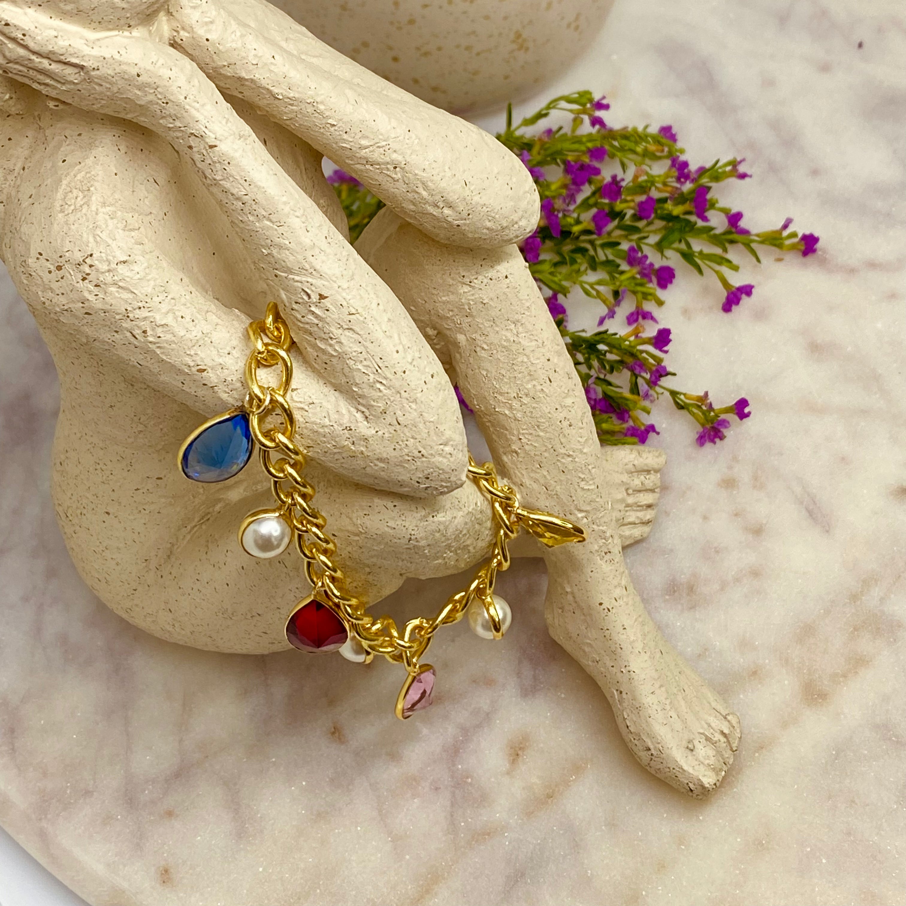 Waterdrop  Charms Bracelet