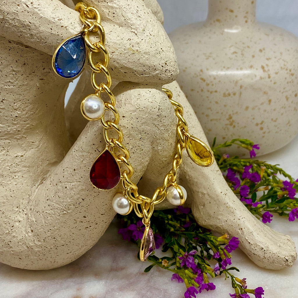 Waterdrop  Charms Bracelet