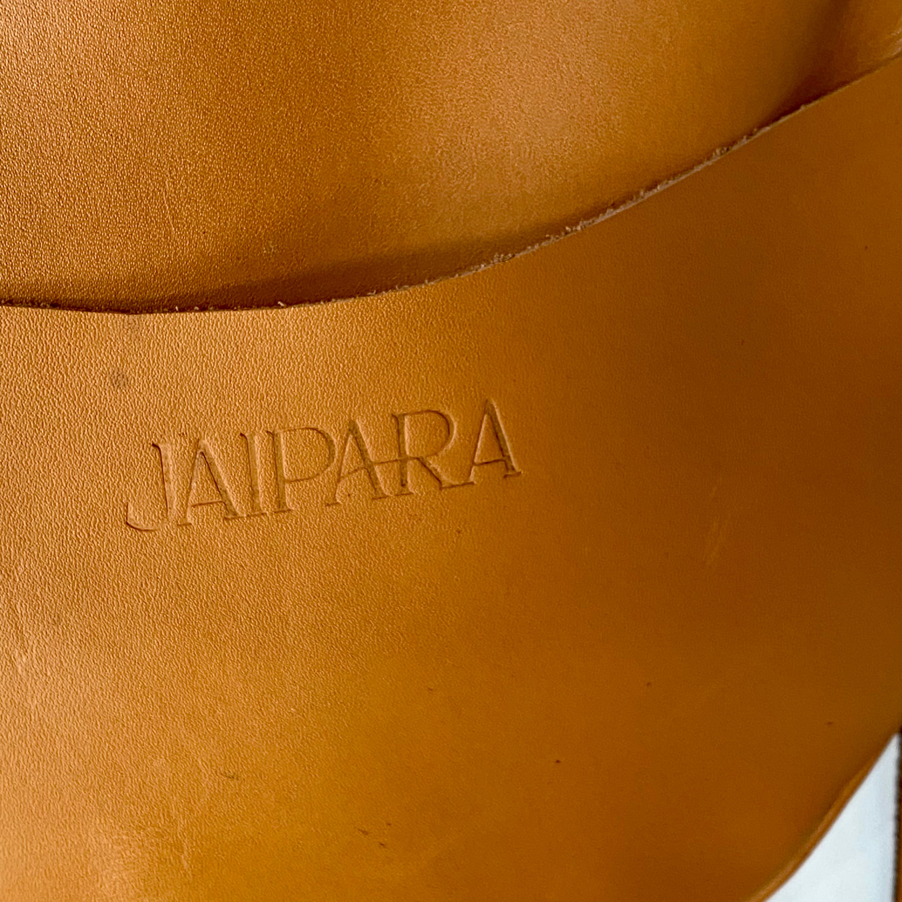 Round Leather Sling Bag - 05