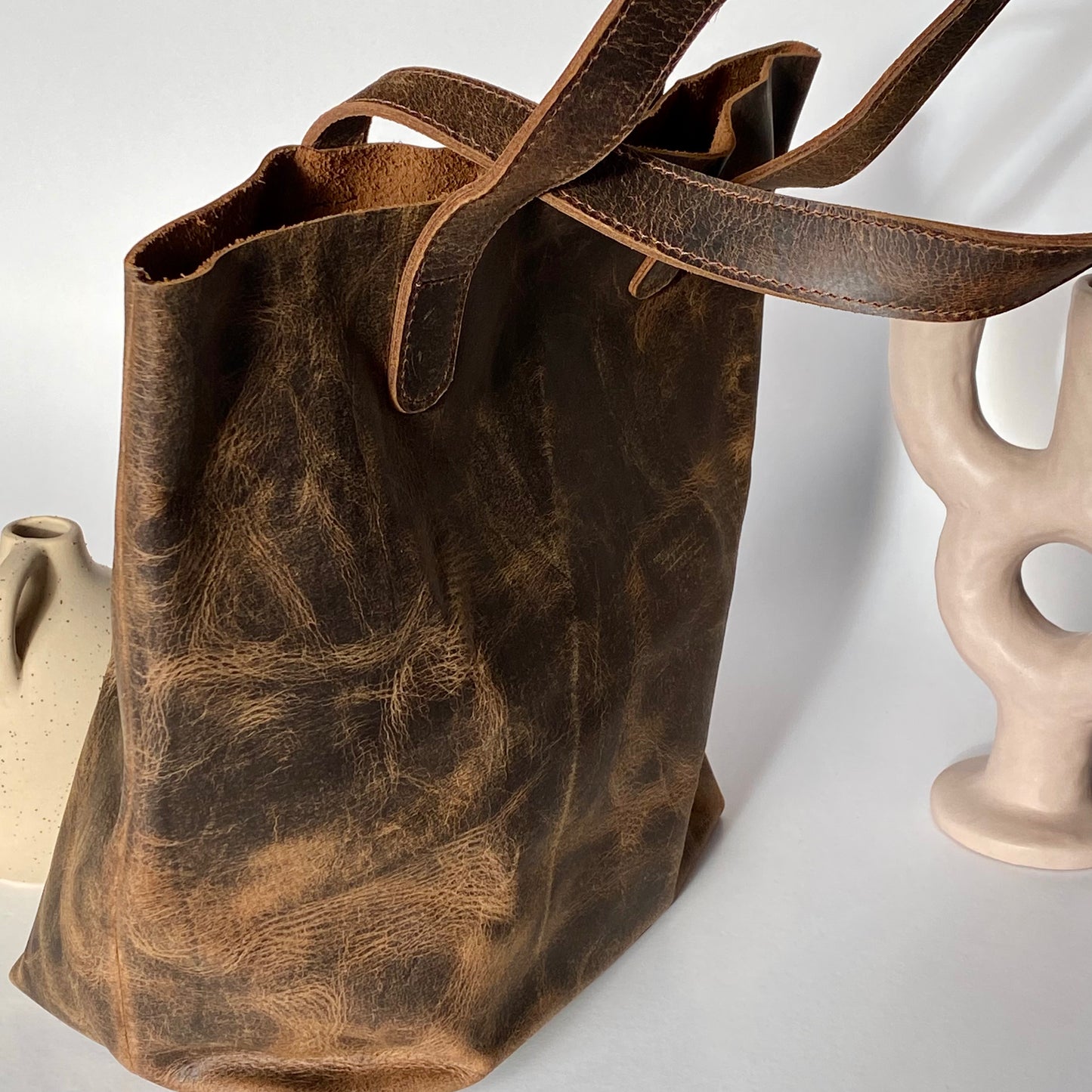 Premium Leather Tote Bag - 04