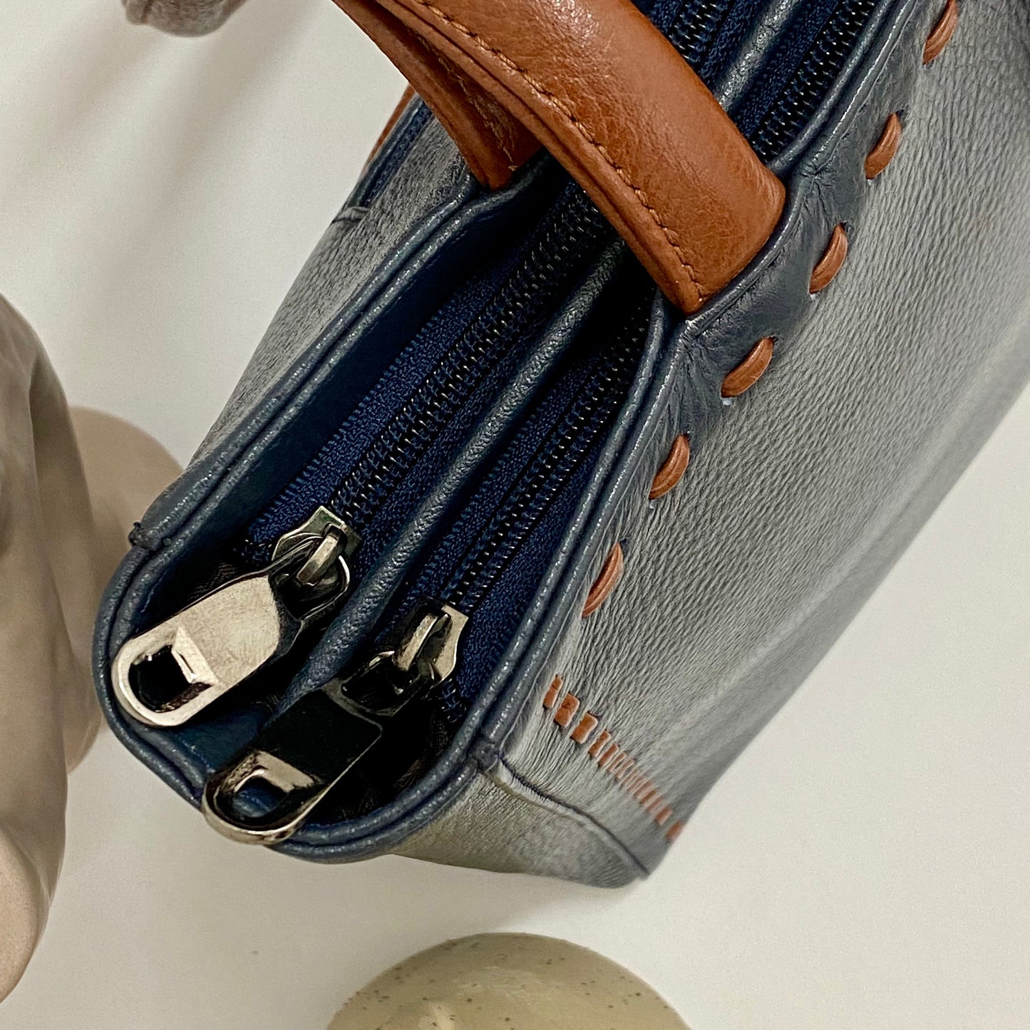 Premium Leather Handbag 13Inch - 02