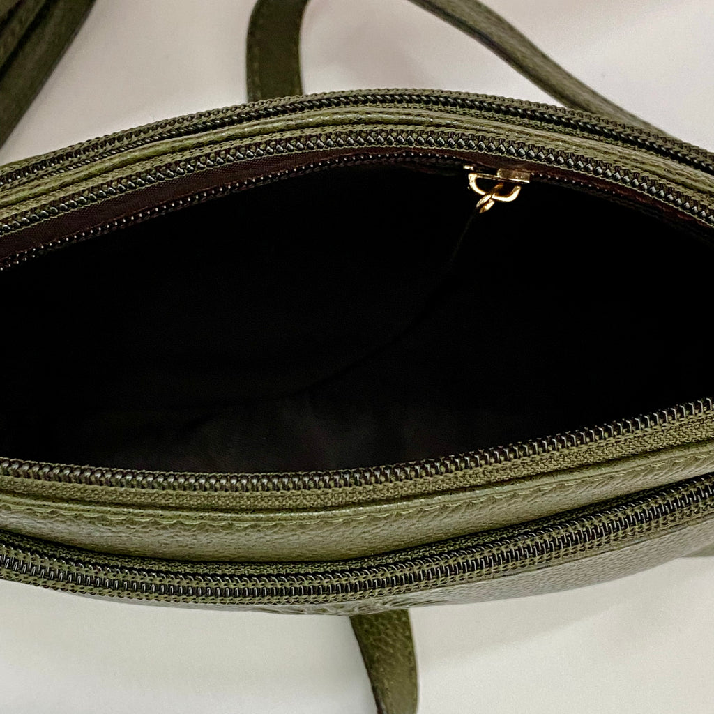 Luxury Genuine Leather Mulberry Sling Bag 9 Inch