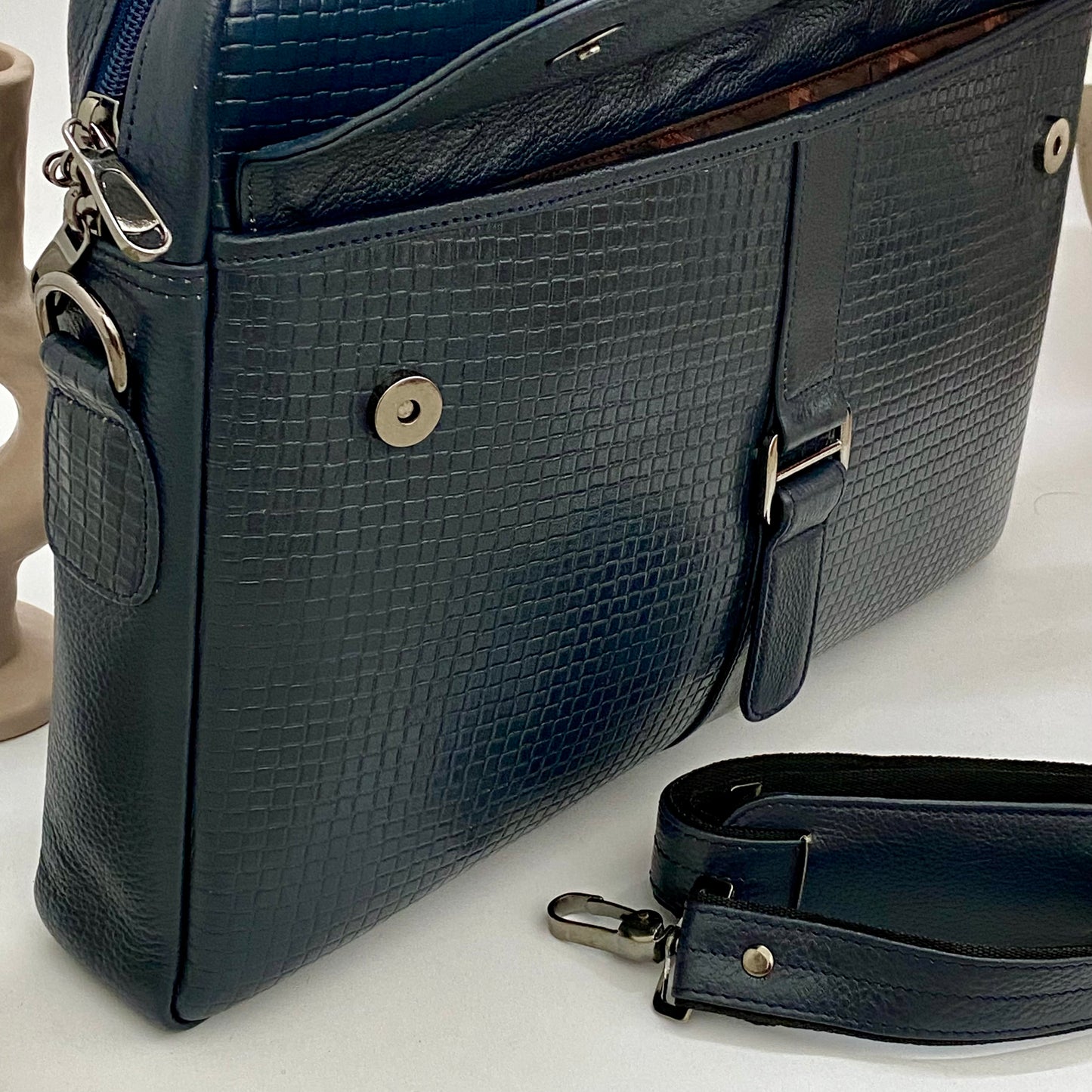 Genuine Leather 15Inch Laptop Sleeve Bag -08