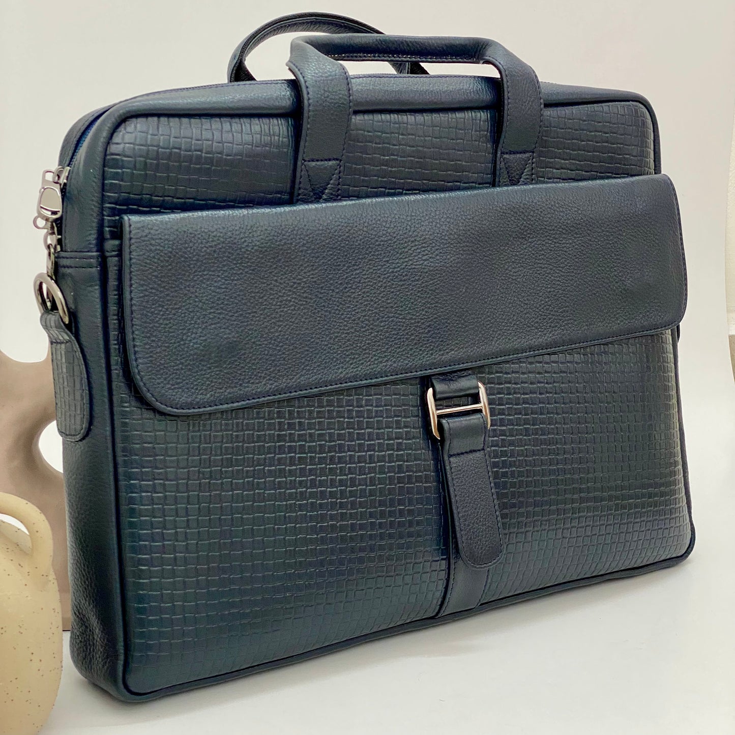 Genuine Leather 15Inch Laptop Sleeve Bag -08