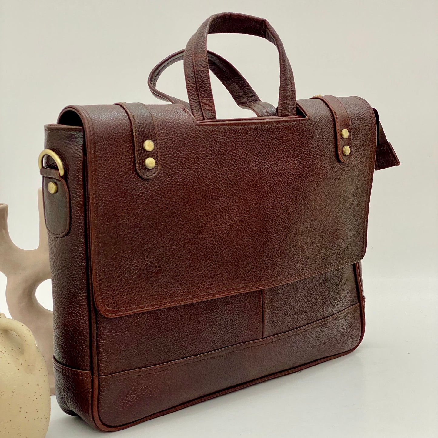 Genuine Leather 15Inch Laptop Sleeve Bag -07