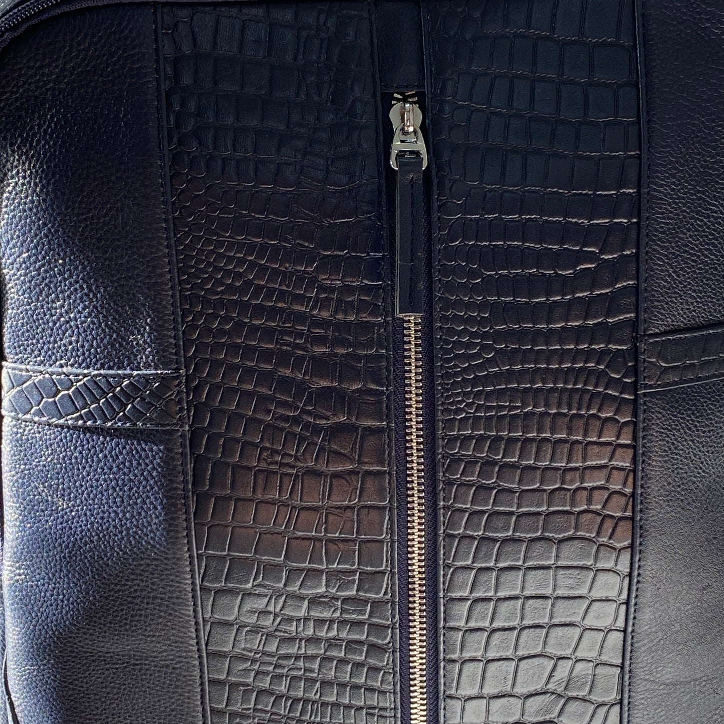 Leather Laptop Backpack -03